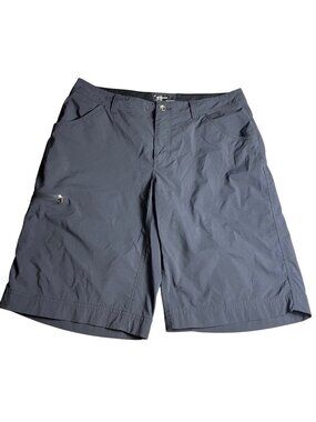 Marmot Mens 34 black Stretch Nylon Lightweight Hiking Shorts side Zip Pocket